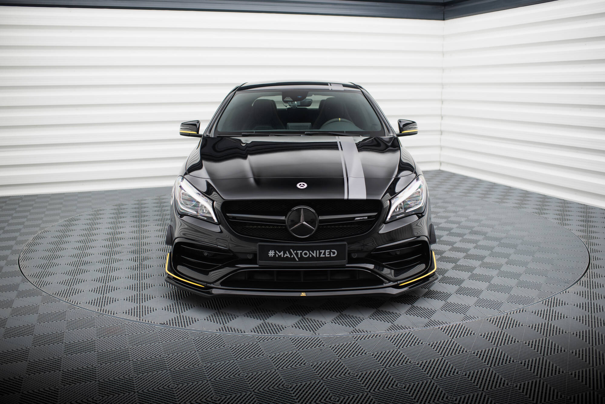 Front Splitter V.3 Mercedes-AMG CLA 45 Aero C117 Facelift - Image 2