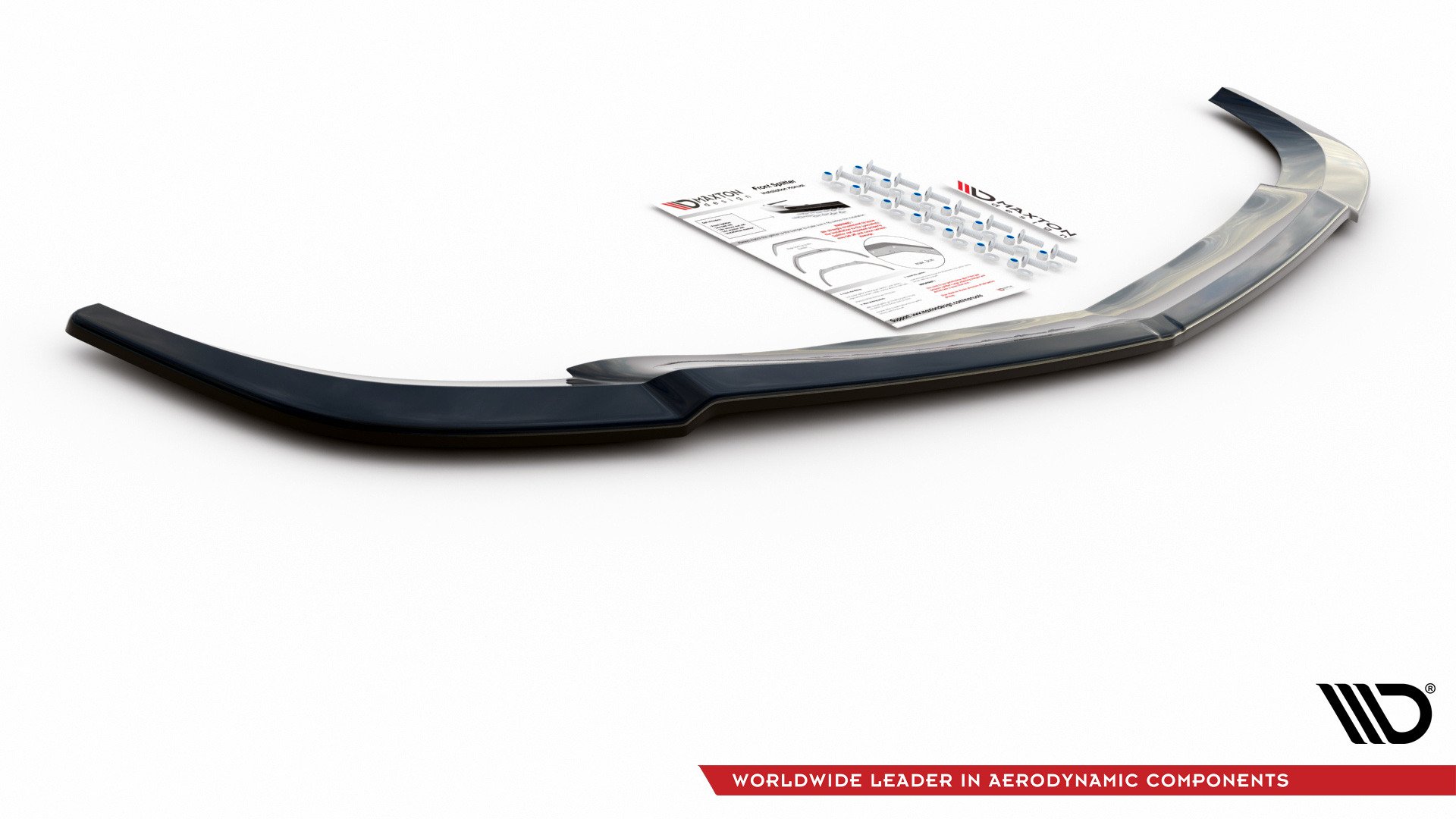 Front Splitter V.3 Mercedes-Benz C Coupe / Sedan / Estate AMG-Line C204 / W204 Facelift / S204 Facelift