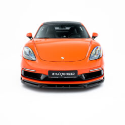 Alternative view of Front Splitter  V.3 Porsche 718 Cayman GTS 982c