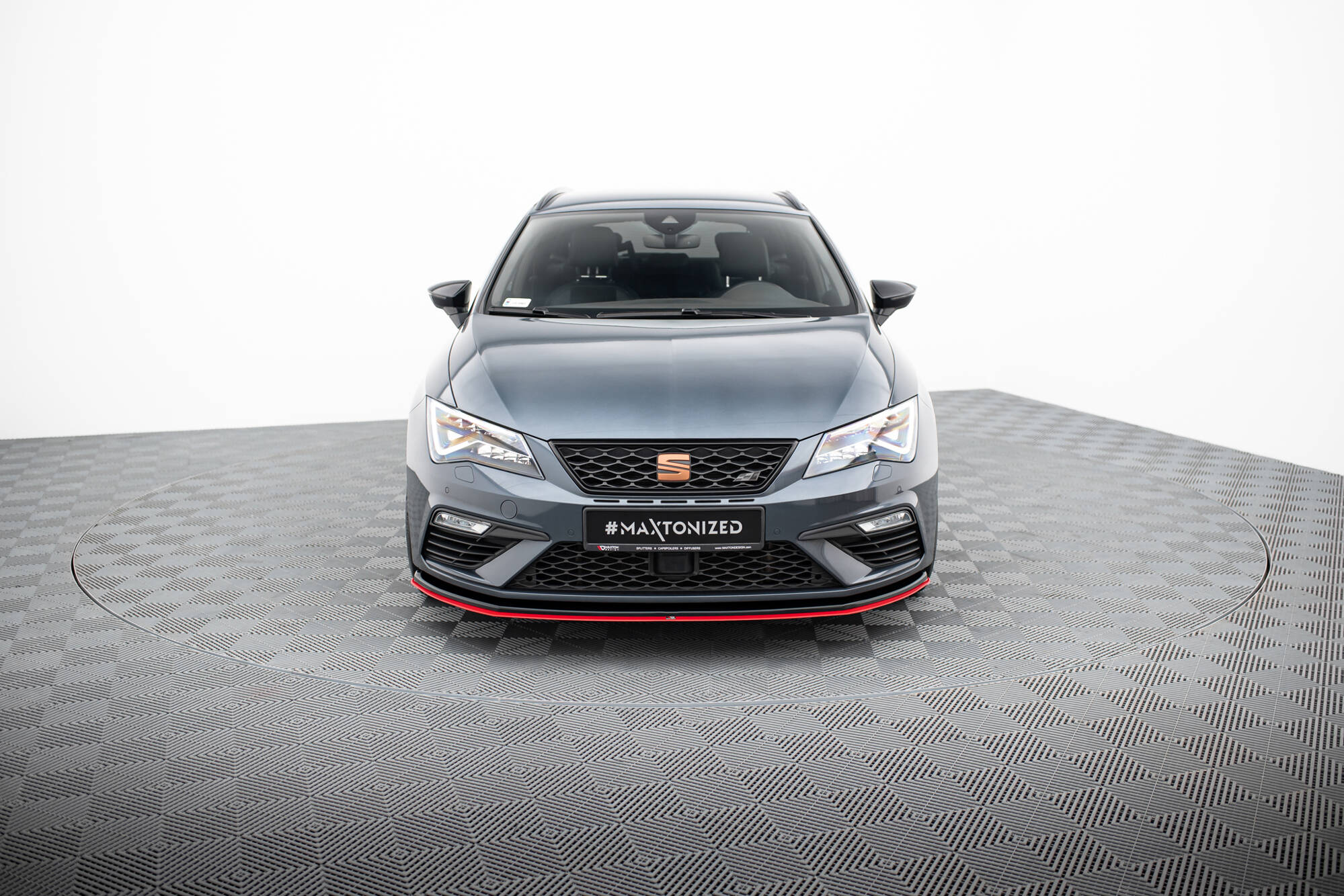 Front Splitter V.3 Seat Leon Cupra / FR Mk3 FL - Image 2