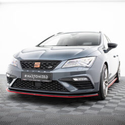 Front Splitter V.3 Seat Leon Cupra / FR Mk3 FL