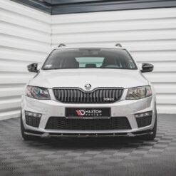 Alternative view of Front Splitter V.3 Skoda Octavia RS Mk3