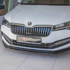 Front Splitter V.3 Skoda Superb Liftback / Combi Mk3 Facelift