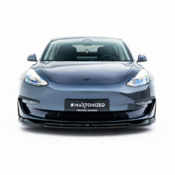 Alternative view of Front Splitter V.3 Tesla Model 3