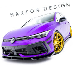 Front Splitter V.3 Volkswagen Golf R Hatchback Mk8 Facelift