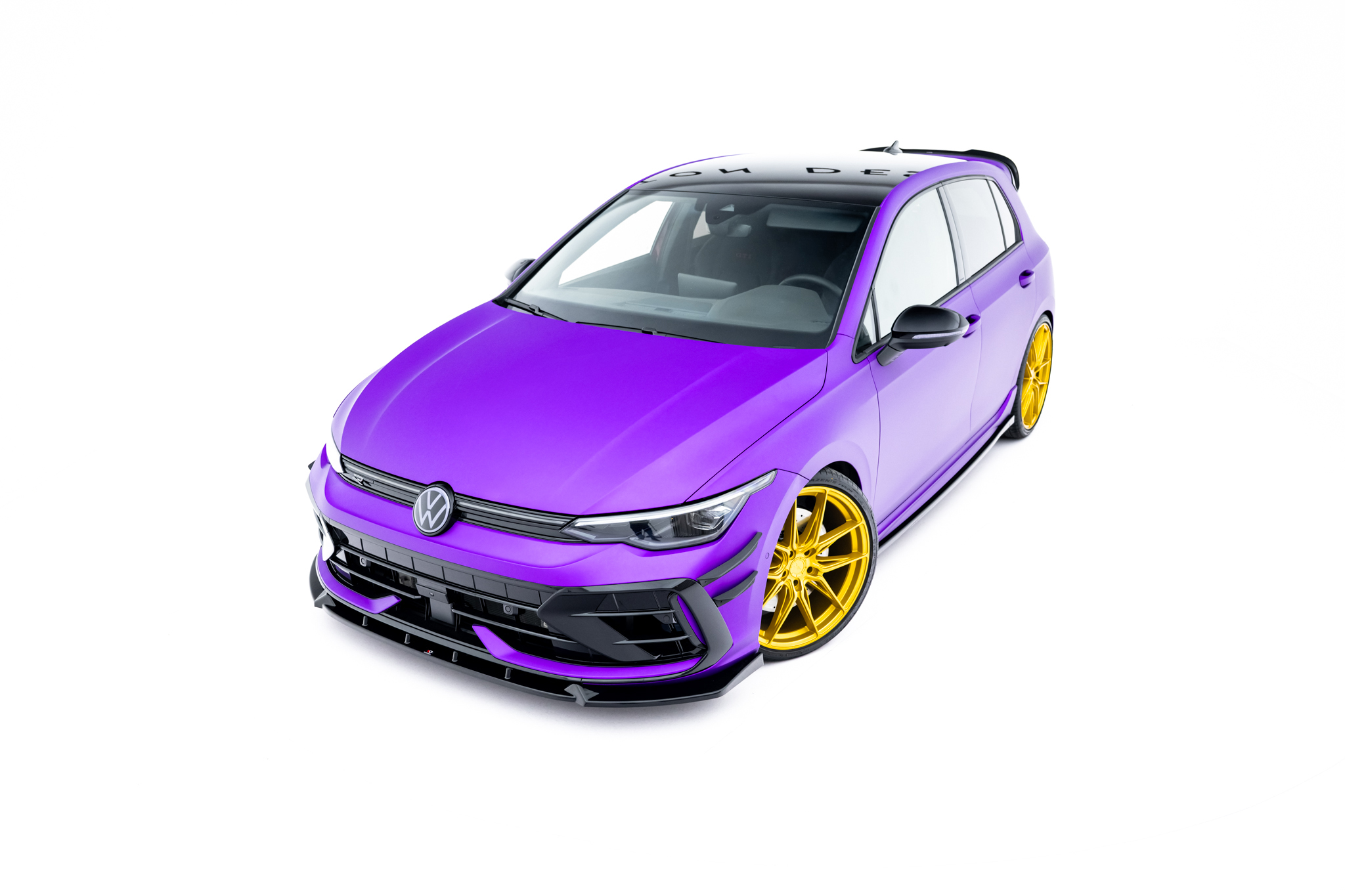 Front Splitter V.3 Volkswagen Golf R Hatchback Mk8 Facelift - Image 3