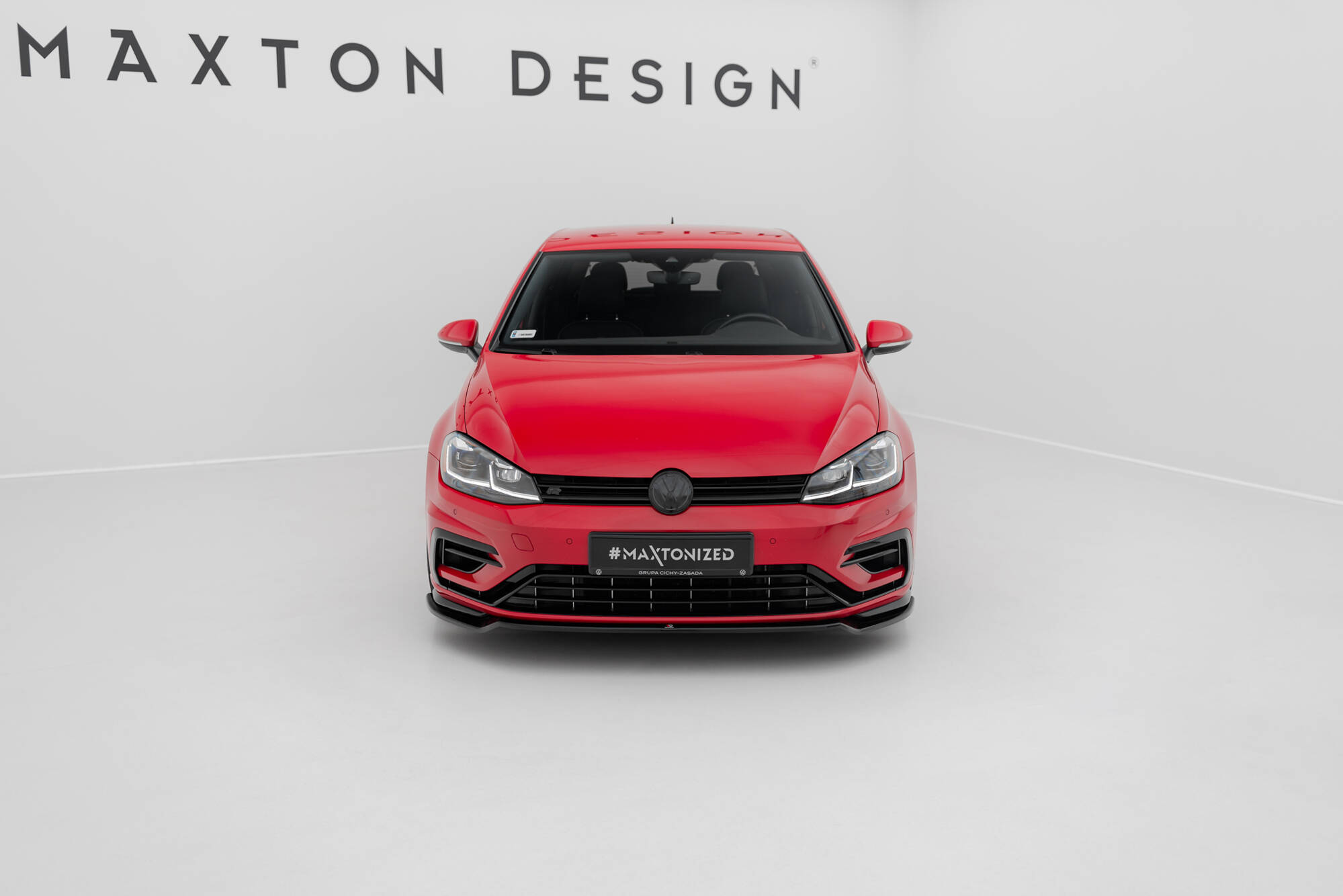 Front Splitter V.3 Volkswagen Golf R / R-Line Mk7 Facelift - Image 2