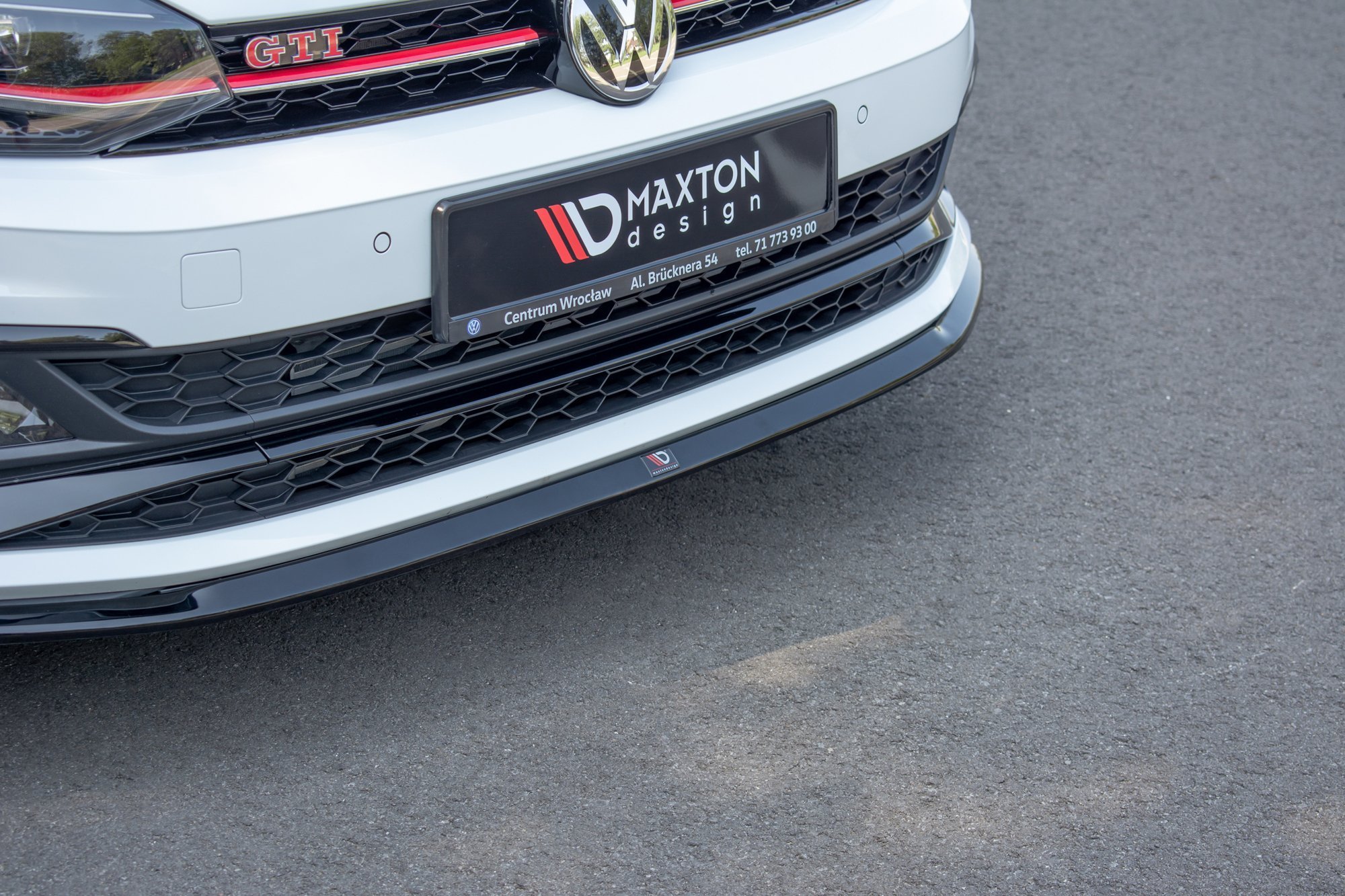 Front Splitter V.3 Volkswagen Polo GTI / R-line Mk6 - Image 3