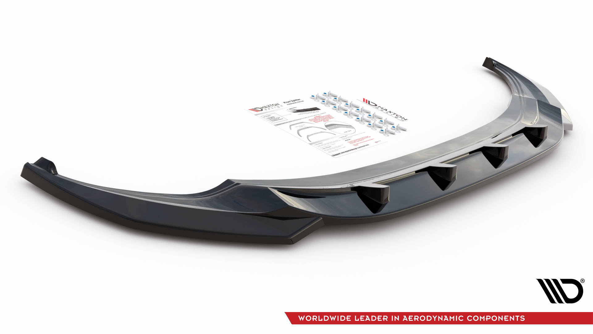 Front Splitter V.3 Volkswagen Tiguan R / R-Line Mk2 Facelift - Image 3
