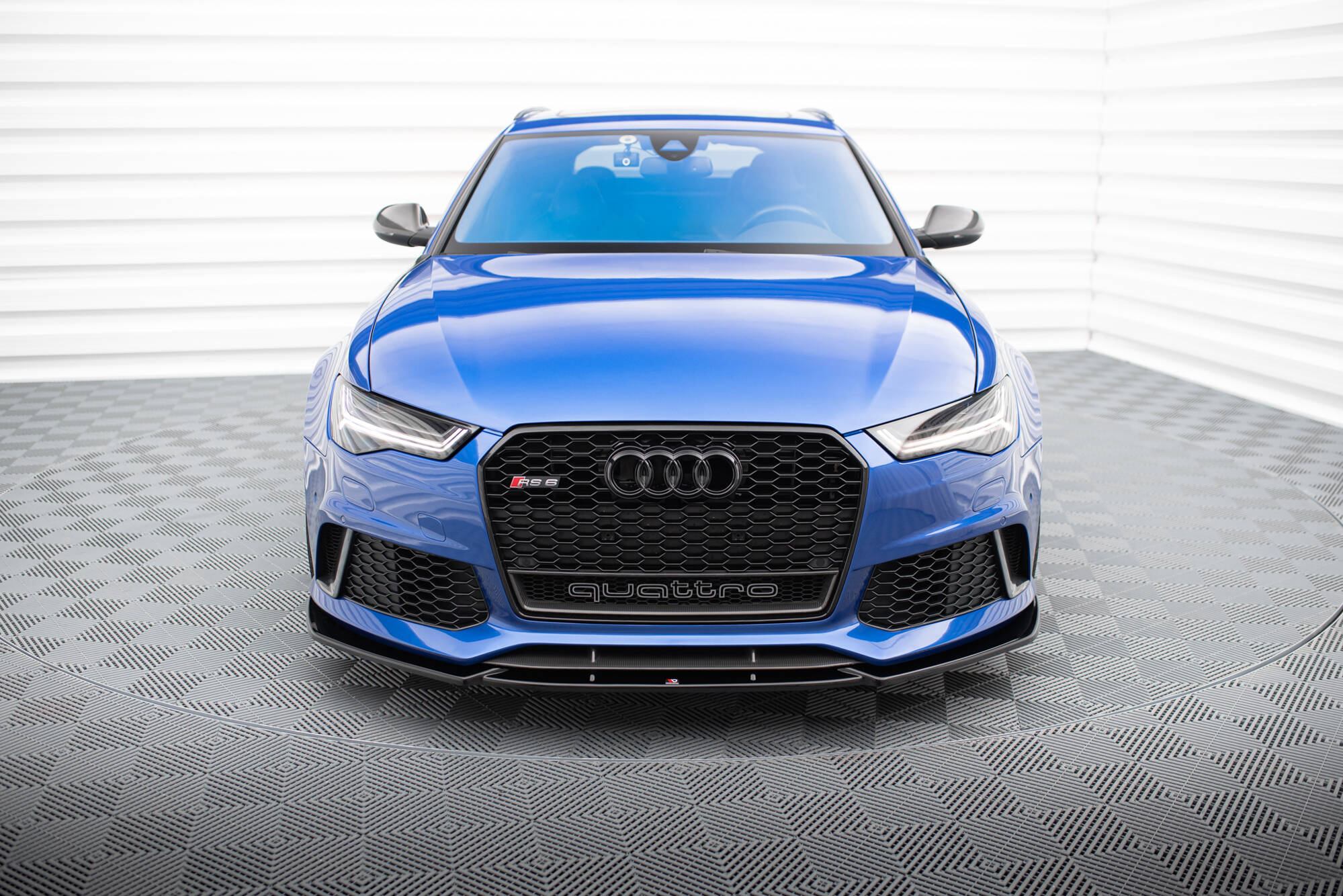 Front Splitter V.4 Audi RS6 C7 / C7 Facelift - Image 2