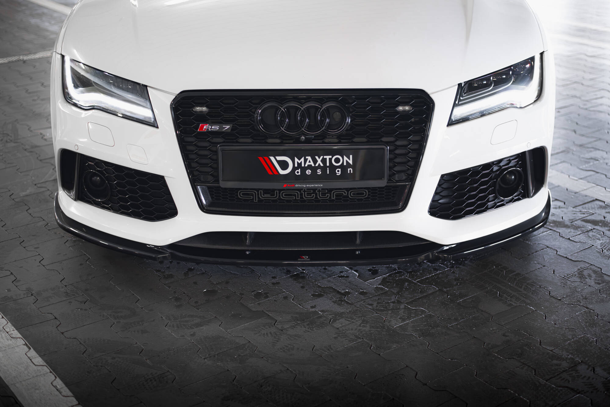 Front Splitter V.4 Audi RS7 C7 - Image 2