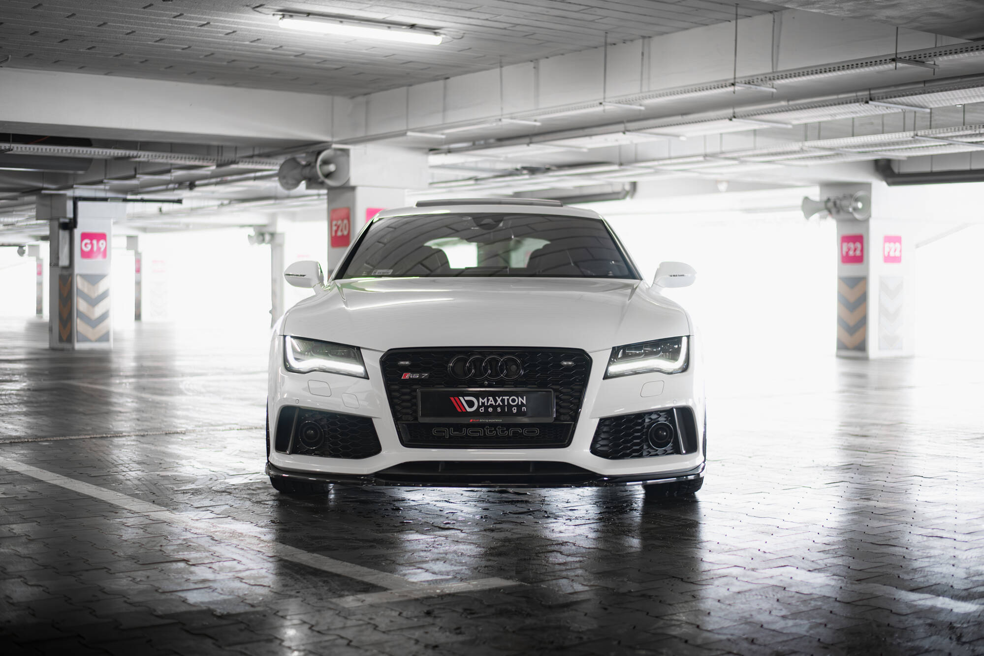 Front Splitter V.4 Audi RS7 C7 - Image 3