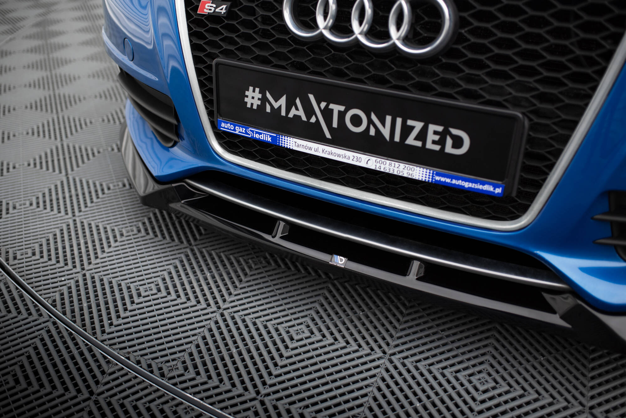 Front Splitter V.4 Audi S4 / A4 S-Line B8 - Image 3
