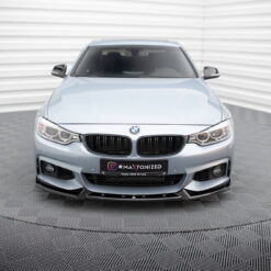 Alternative view of Front Splitter V.4 BMW 4 Coupe / Gran Coupe / Cabrio M-Pack F32 / F36 / F33