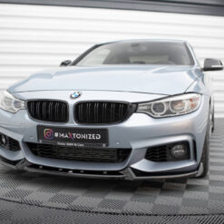 Front Splitter V.4 BMW 4 Coupe / Gran Coupe / Cabrio M-Pack F32 / F36 / F33