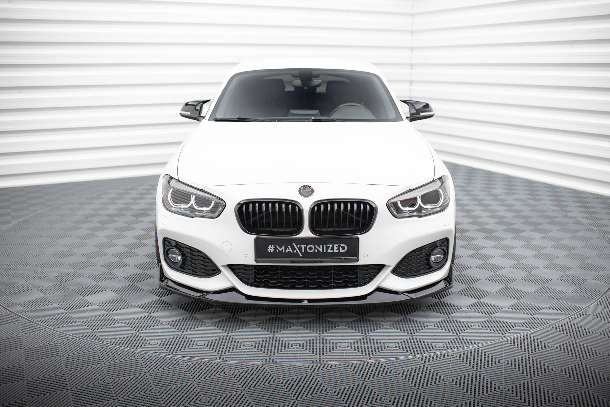 Front Splitter V.4 CSL Look BMW 1 M-Pack / M140i F20 Facelift - Image 2