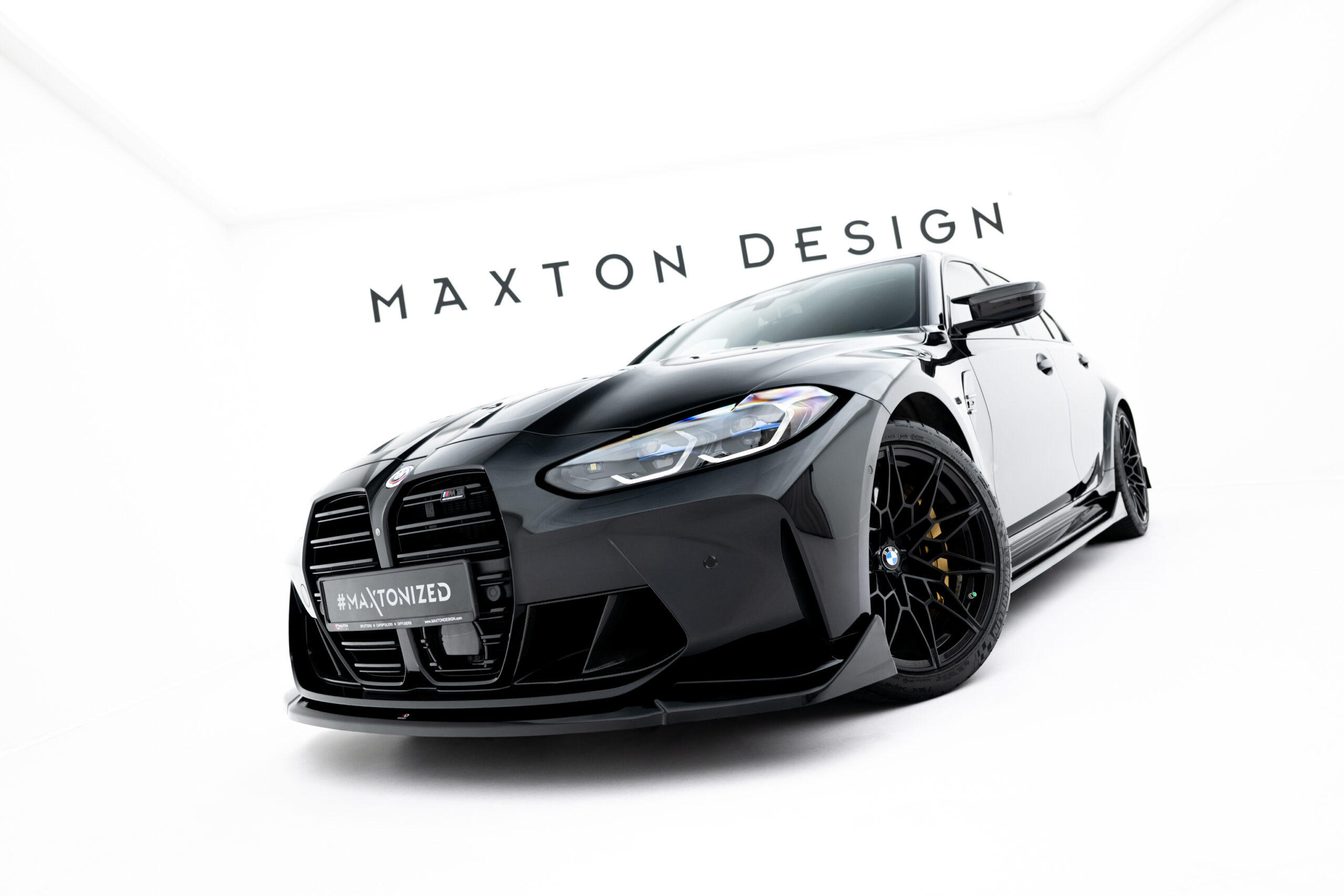 Front Splitter V.4 CSL Look BMW M3 Sedan / Touring G80 / G81 - Image 3