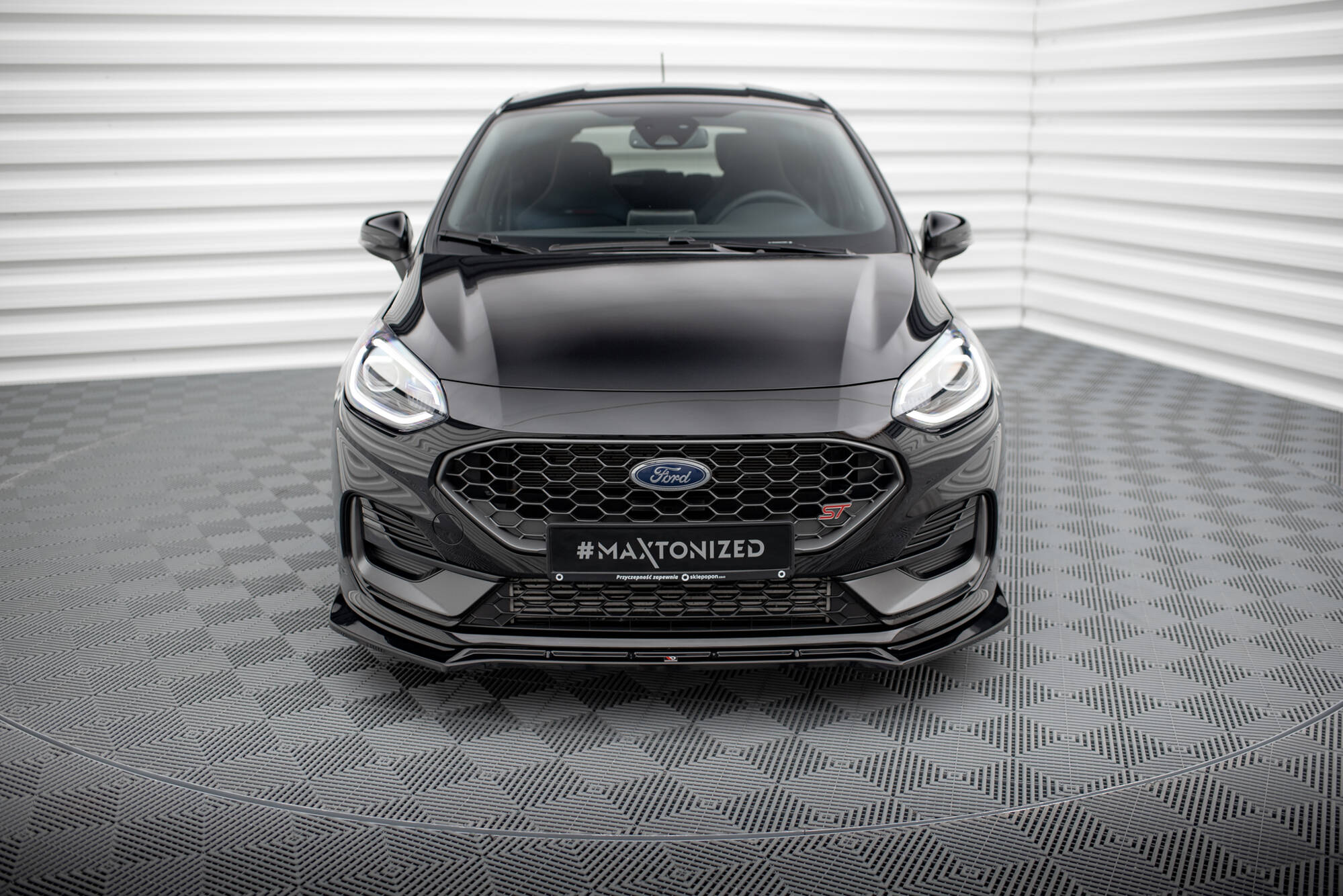 Front Splitter V.4 Ford Fiesta ST / ST-line Mk8 Facelift - Image 2