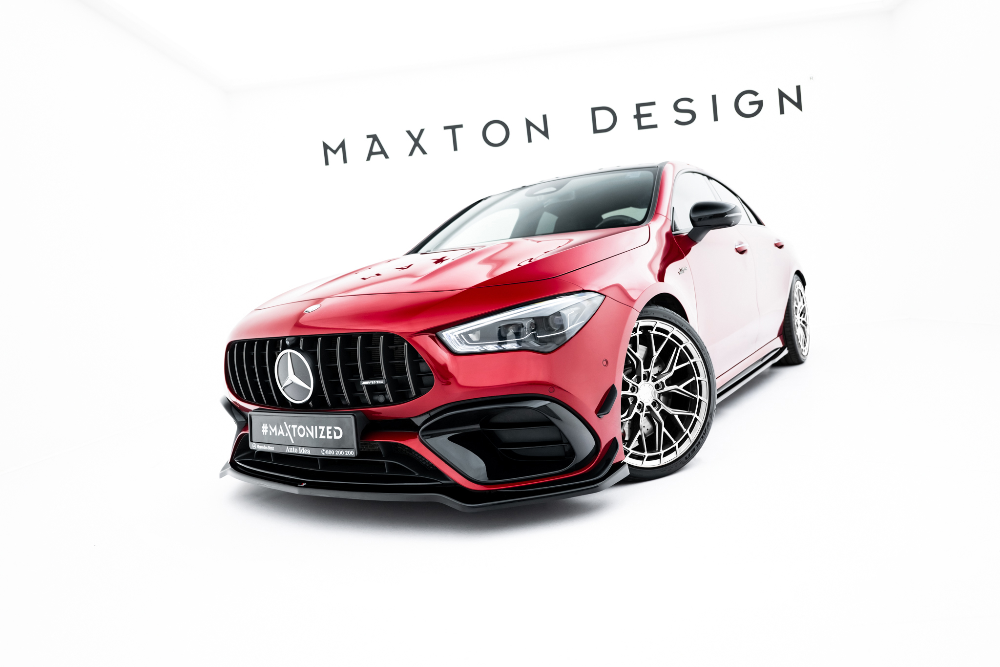 Front Splitter V.4 Mercedes-AMG CLA 45 Aero C118