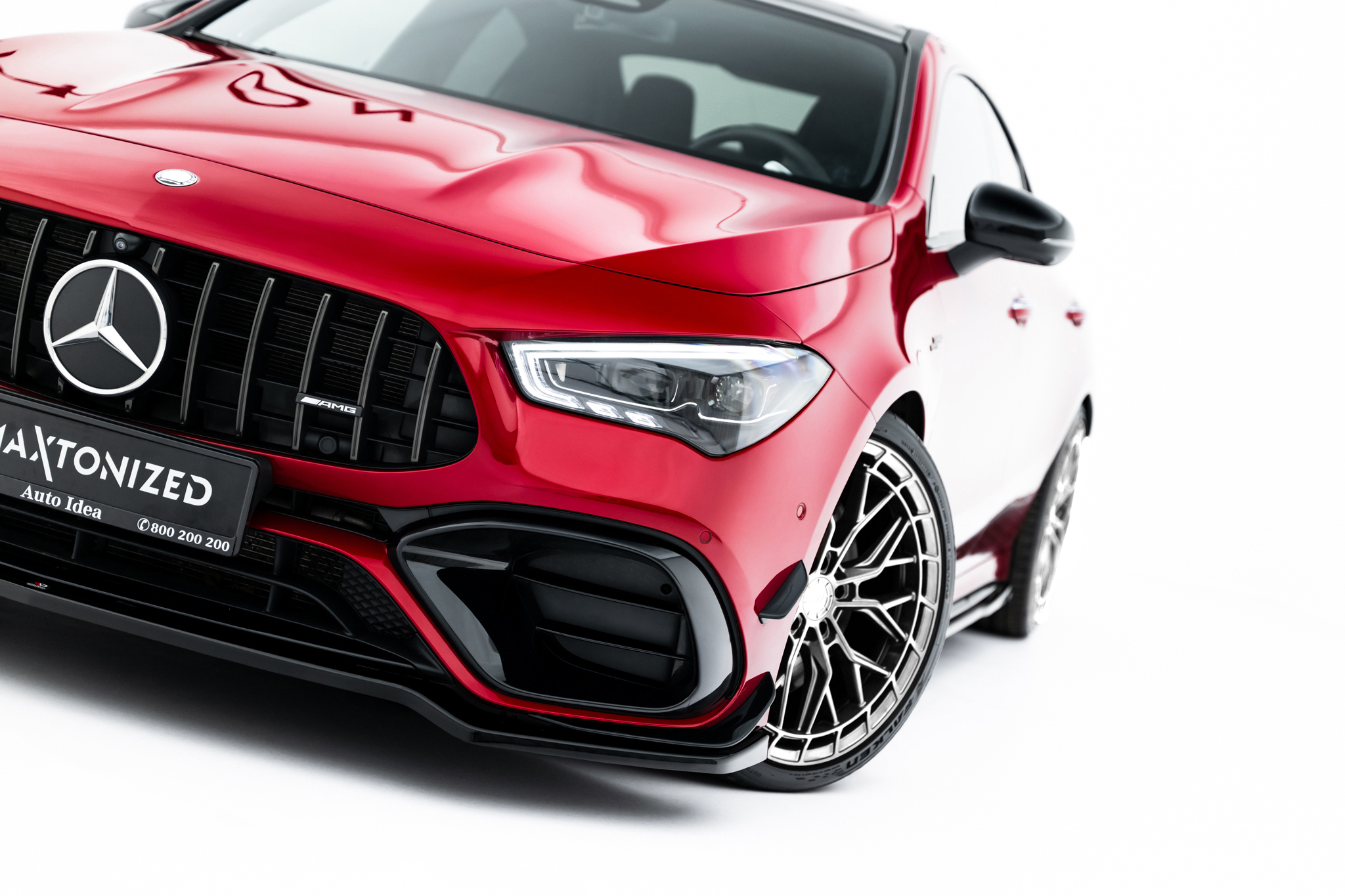Front Splitter V.4 Mercedes-AMG CLA 45 Aero C118 - Image 4