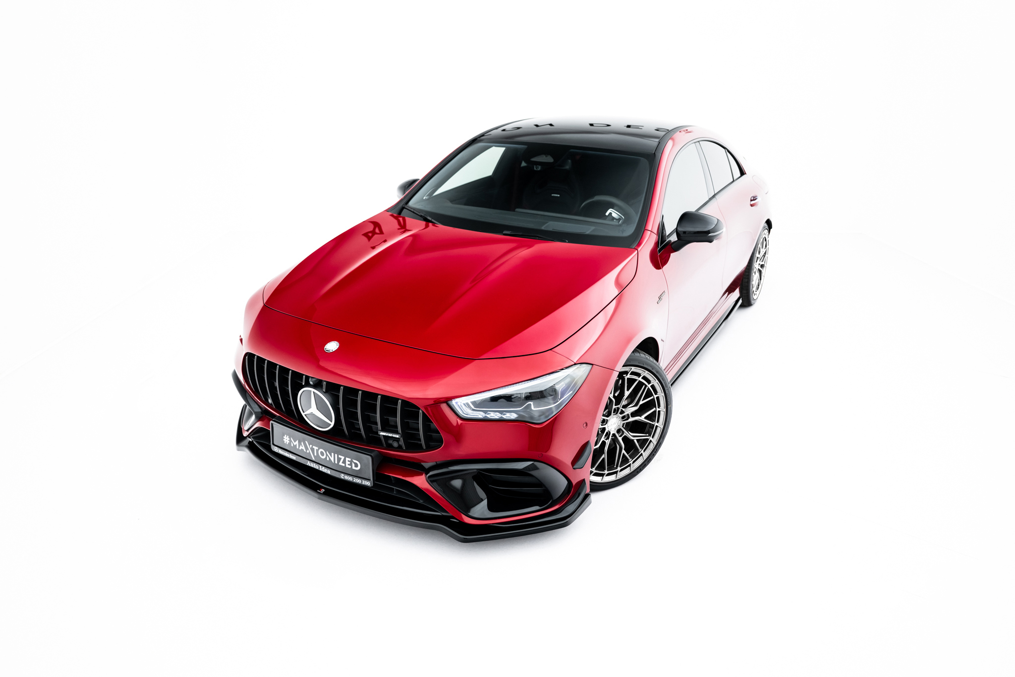 Front Splitter V.4 Mercedes-AMG CLA 45 Aero C118 - Image 5