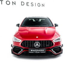 Alternative view of Front Splitter V.4 Mercedes-AMG CLA 45 Aero C118