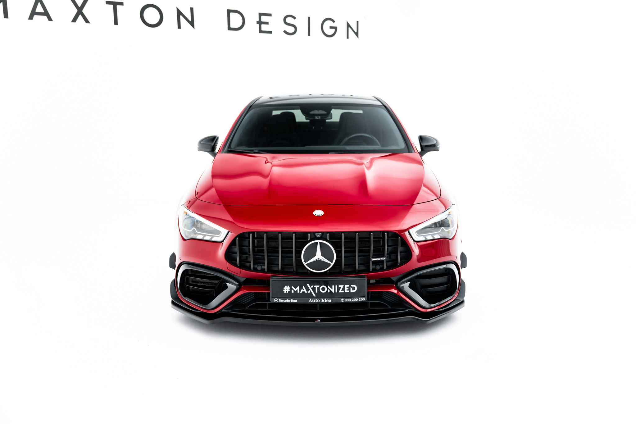 Front Splitter V.4 Mercedes-AMG CLA 45 Aero C118 - Image 2