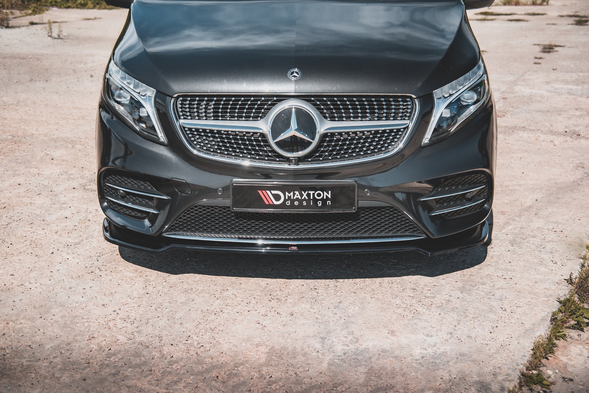 Front Splitter V.4 Mercedes-Benz V-Class AMG-Line W447 - Image 2