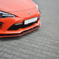 Alternative view of Front Splitter V.4 Toyota GT86 Facelift
