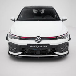 Alternative view of Front Splitter V.4 Volkswagen Golf GTI / GTE / R-Line Mk8 Facelift