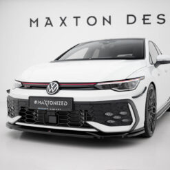 Front Splitter V.4 Volkswagen Golf GTI / GTE / R-Line Mk8 Facelift