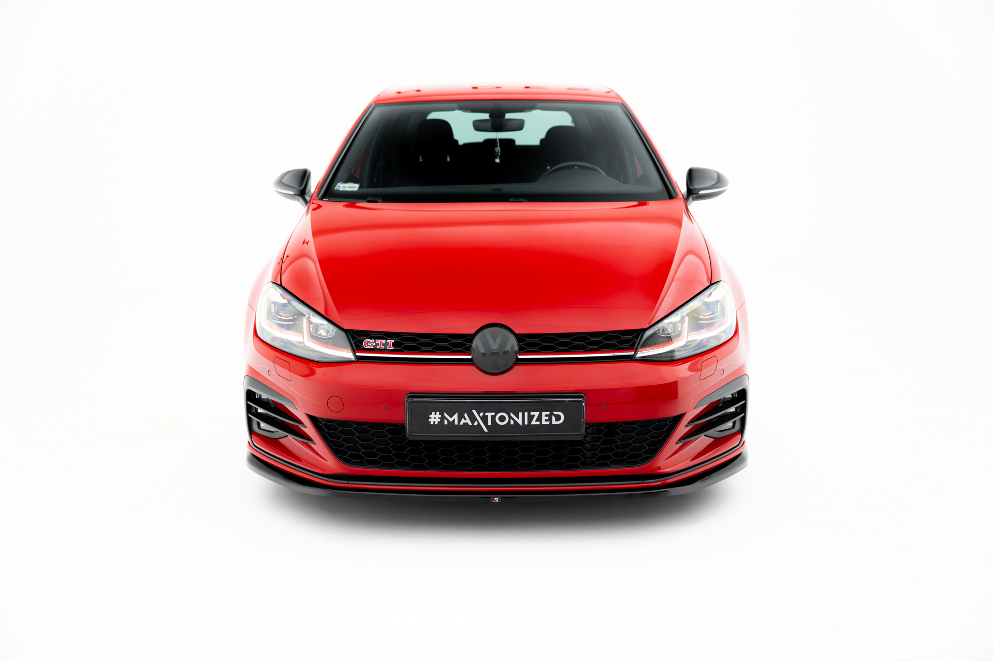 Front Splitter V.4 Volkswagen Golf GTI Mk7 Facelift - Image 2