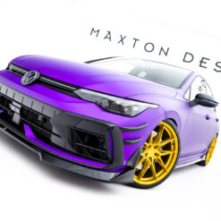 Front Splitter V.4 Volkswagen Golf R Hatchback Mk8 Facelift