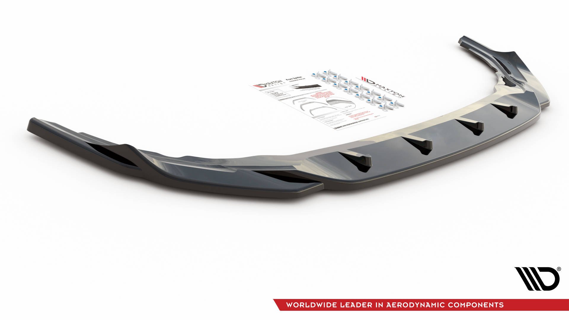 Front Splitter V.4 Volkswagen Golf R Mk8 - Image 4