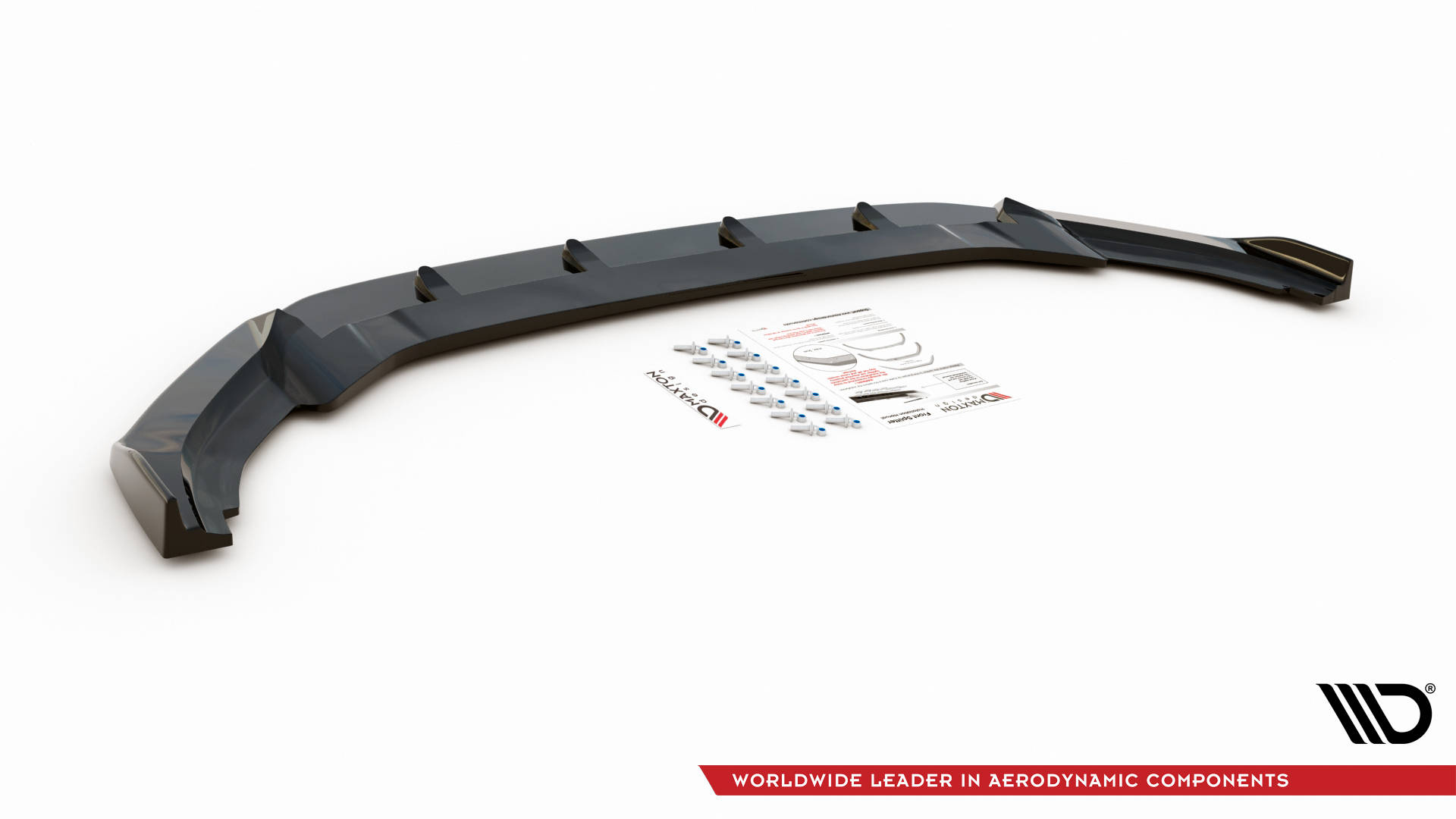 Front Splitter V.4 Volkswagen Golf R / R-Line Mk7 - Image 4