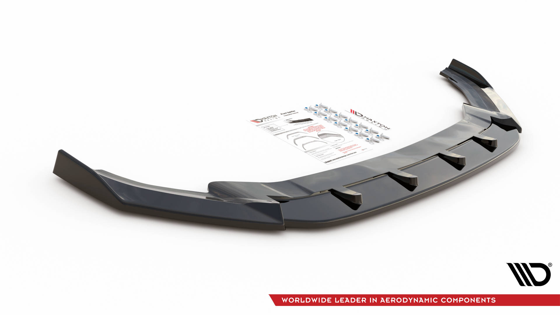 Front Splitter V.4 Volkswagen Golf R / R-Line Mk7 - Image 3