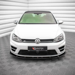 Alternative view of Front Splitter V.4 Volkswagen Golf R / R-Line Mk7