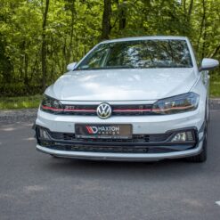 Alternative view of Front Splitter V.4 Volkswagen Polo GTI / R-line Mk6