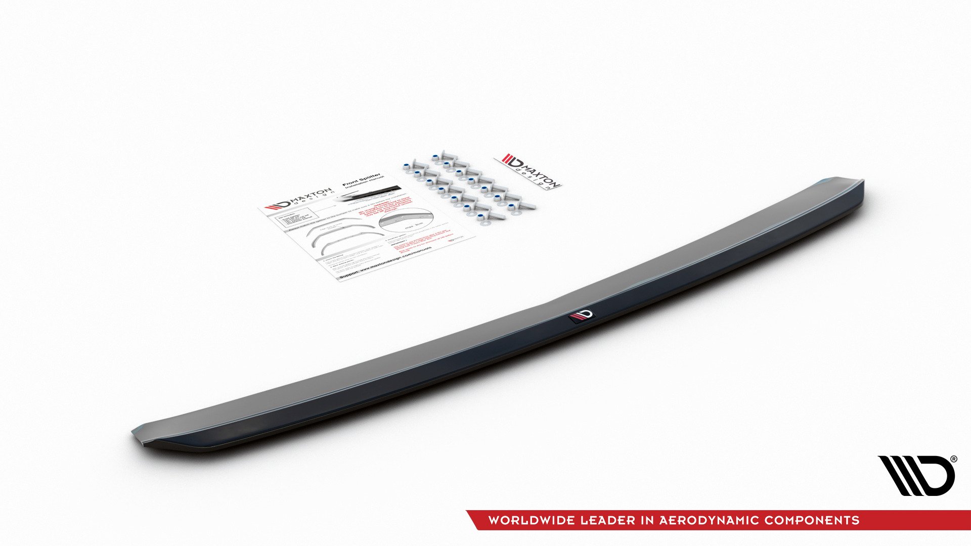 Front Splitter V.4 Volkswagen Polo GTI / R-line Mk6 - Image 5