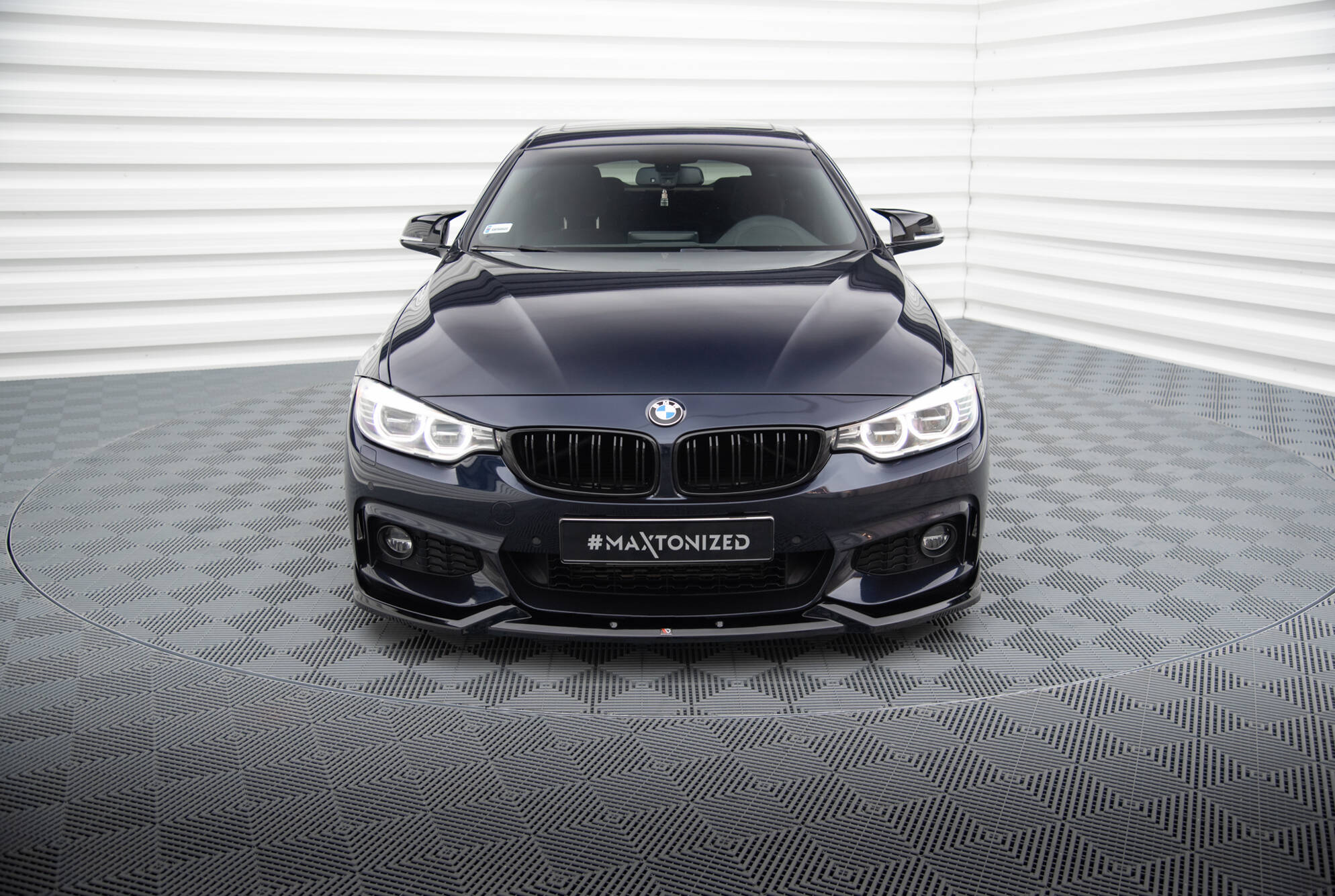 Front Splitter V.5 BMW 4 Coupe / Gran Coupe / Cabrio M-Pack F32 / F36 / F33 - Image 2