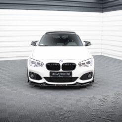 Alternative view of Front Splitter V.5 + Flaps BMW 1 M-Pack / M140i F20 Facelift