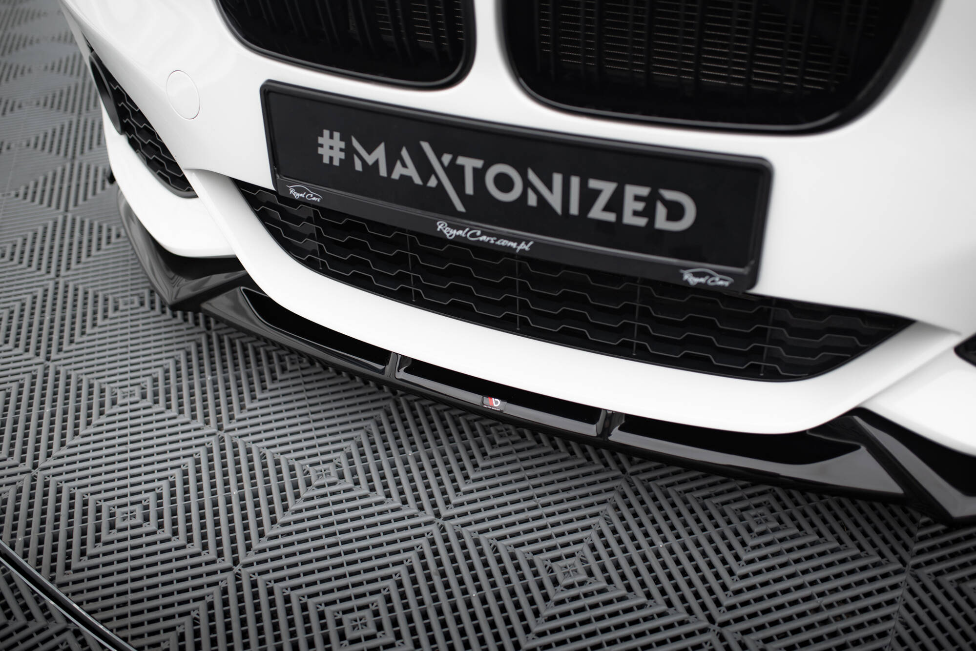 Front Splitter V.5 + Flaps BMW 1 M-Pack / M140i F20 Facelift - Image 3
