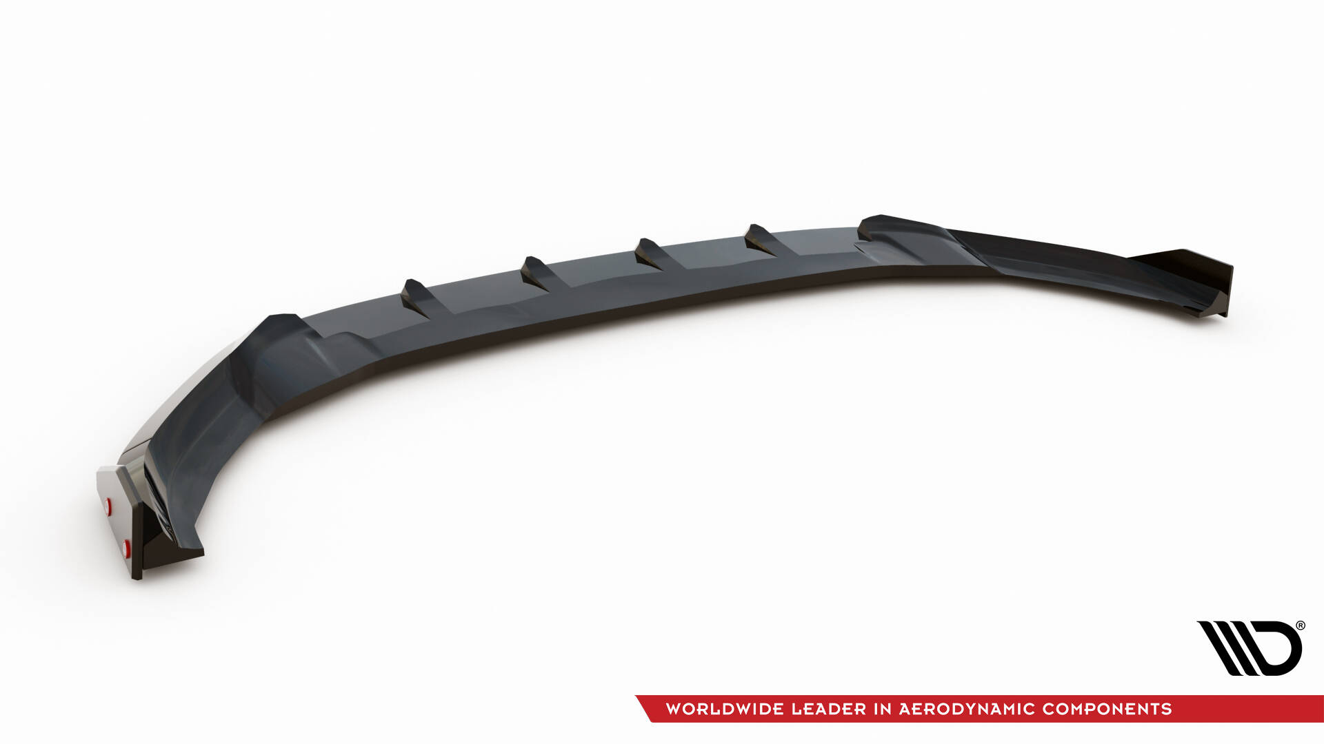 Front Splitter V.5 + Flaps Volkswagen Golf R / R-Line Mk7 - Image 6