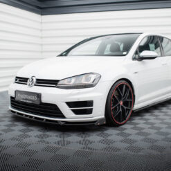 Front Splitter V.5 + Flaps Volkswagen Golf R / R-Line Mk7