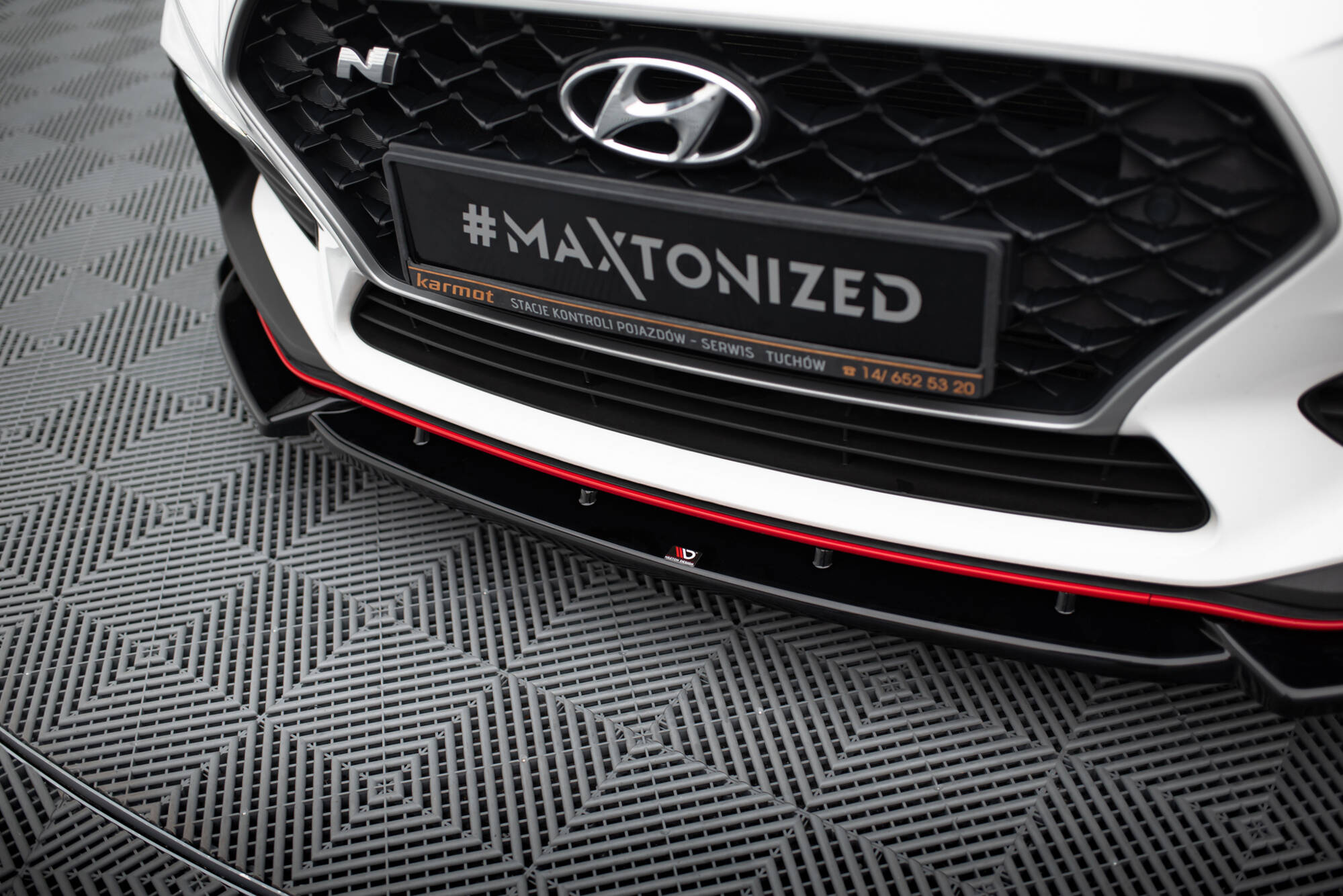Front Splitter V.5 Hyundai I30 N Mk3 Hatchback/ Fastback - Image 3