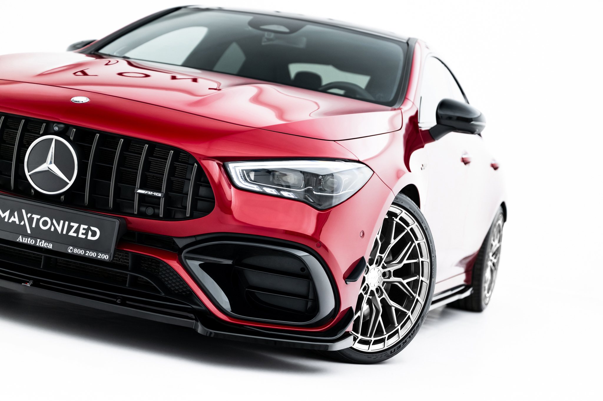 Front Splitter V.5 Mercedes-AMG CLA 45 Aero C118 - Image 4