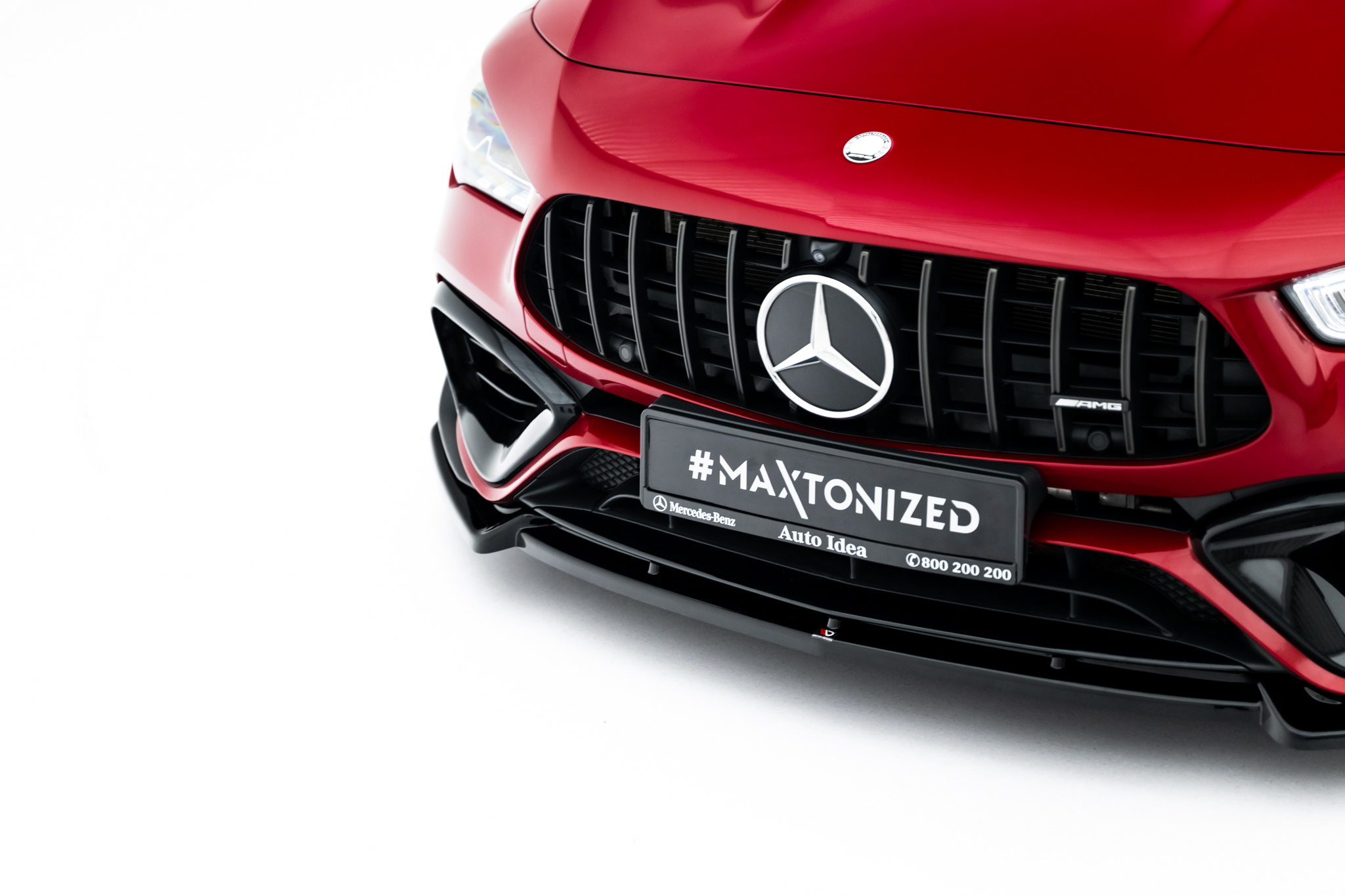 Front Splitter V.5 Mercedes-AMG CLA 45 Aero C118 - Image 6