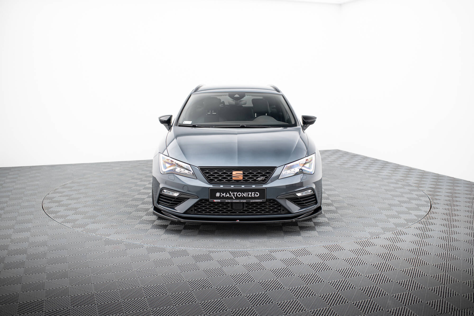 Front Splitter V.5 Seat Leon Cupra / FR Mk3 FL - Image 2