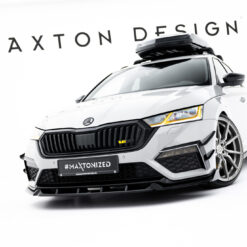Alternative view of Front Splitter V.5 Skoda Octavia RS Mk4