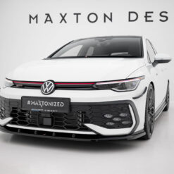 Front Splitter V.5 Volkswagen Golf GTI / GTE / R-Line Mk8 Facelift